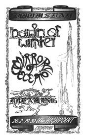 our first gig